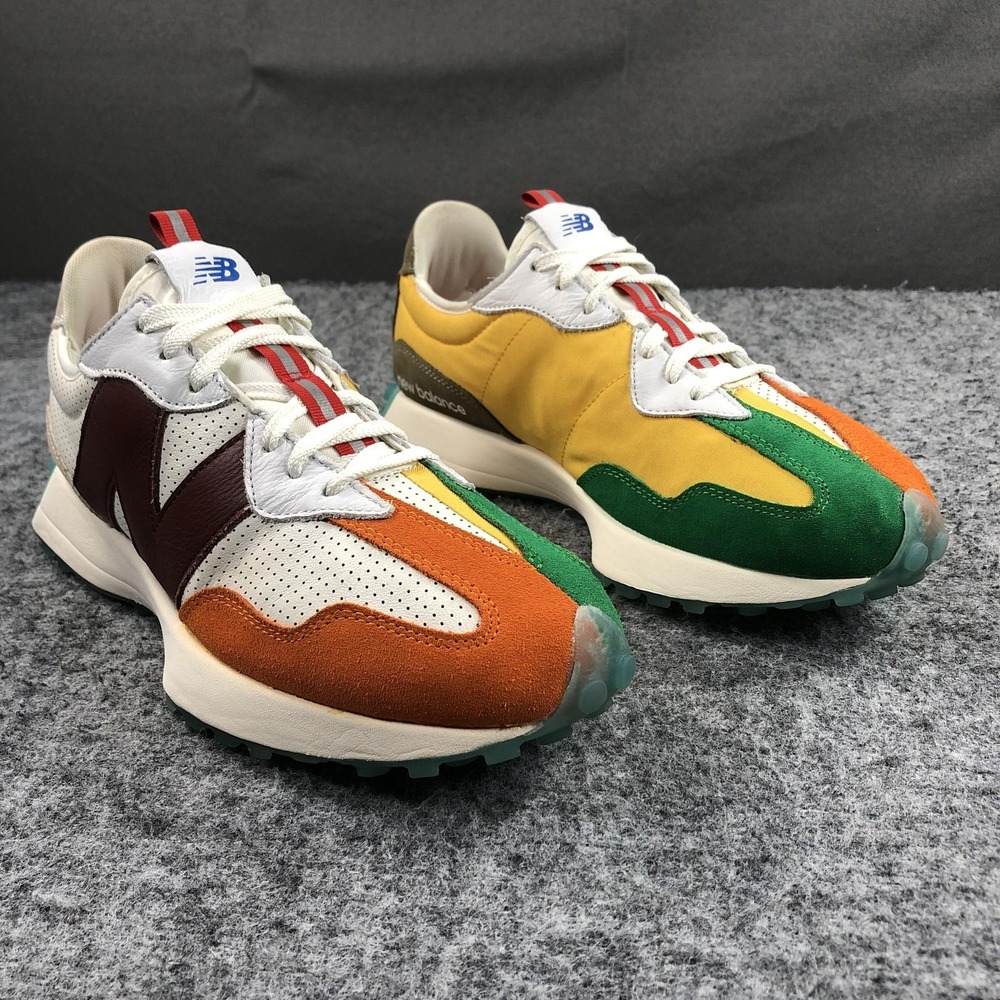 New Balance 327 MS327FCO Shoes Mens 12 Multicolor Suede Retro Colorblock